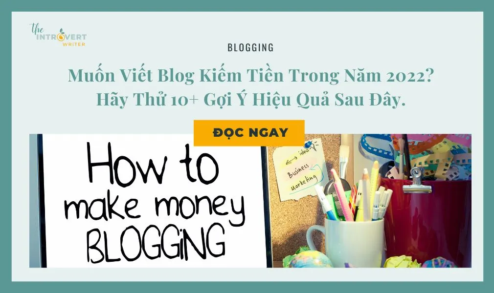 viết blog kiếm tiền